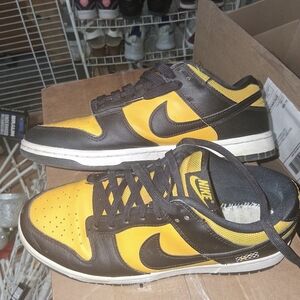 BUY 2 GET ONE FREE* Nike Dunk Low Reverse Goldenrod Sneakers Size 8m/9.5w